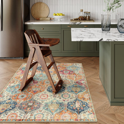 RUG CLEANER Moroccan Trellis Cream/Multi Carpets