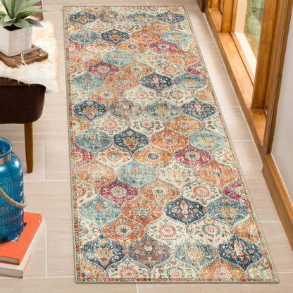 RUG CLEANER Moroccan Trellis Cream/Multi Carpets