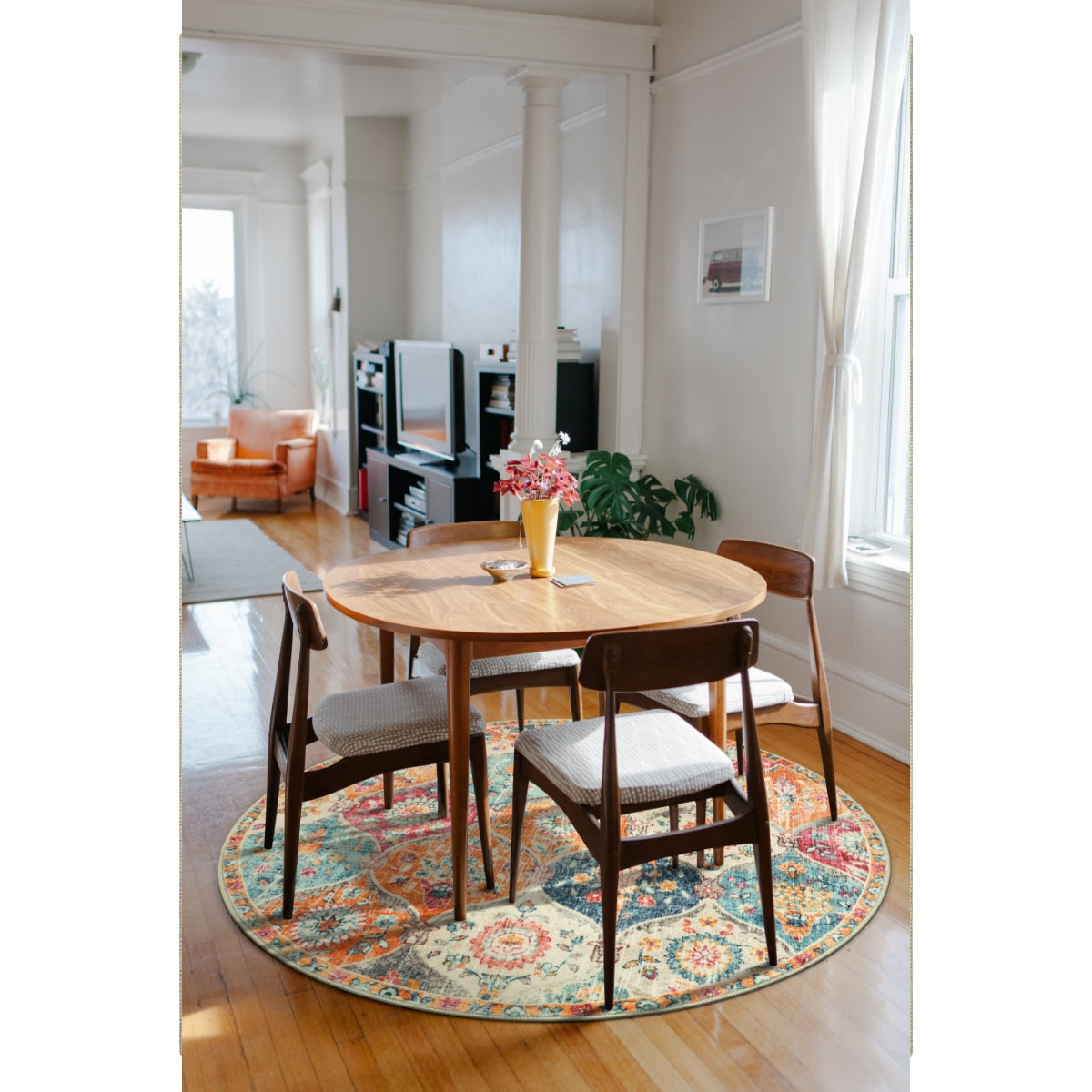 RUG CLEANER Moroccan Trellis Cream/Multi Carpets