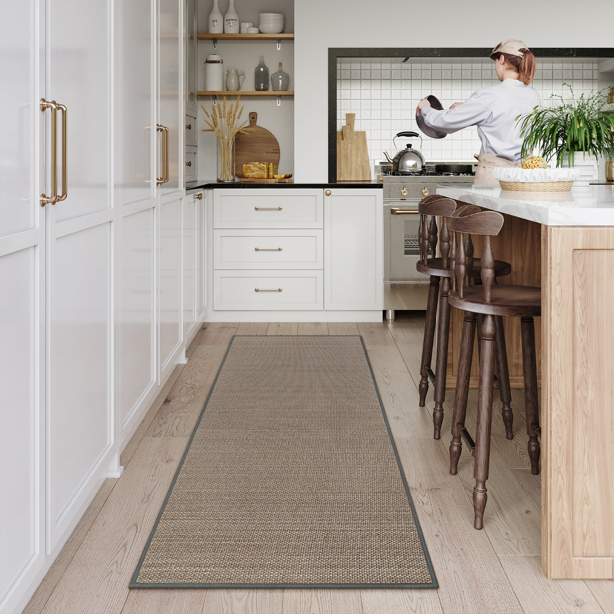 farmhouse kitchen rugs